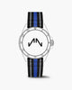 Blue Nato Rubber 20mm