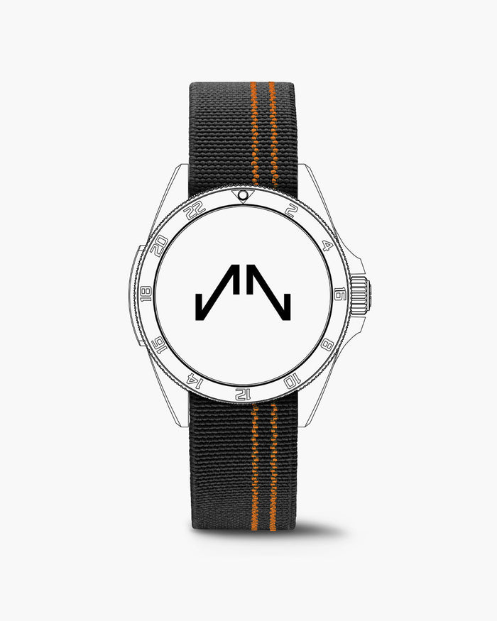 Orange Flex Strap 20mm