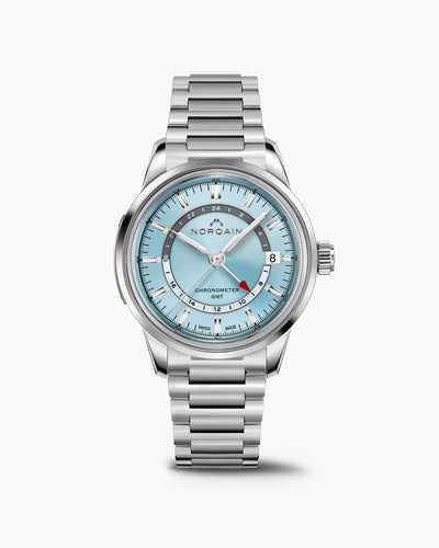 Freedom 60 GMT 40mm Ice Blue Steel