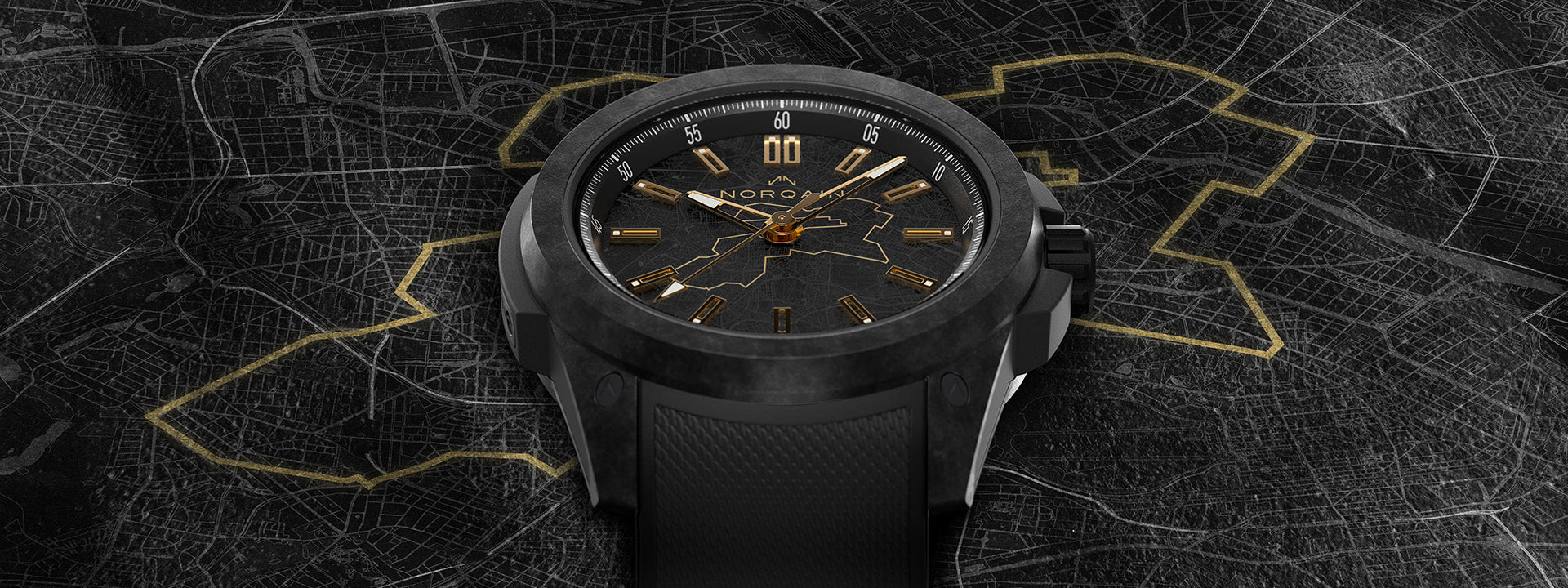 NORQAIN returns as the Official Timekeeper of the BMW BERLIN-MARATHON and celebrates the race’s 50th anniversary with a limited-edition Wild ONE