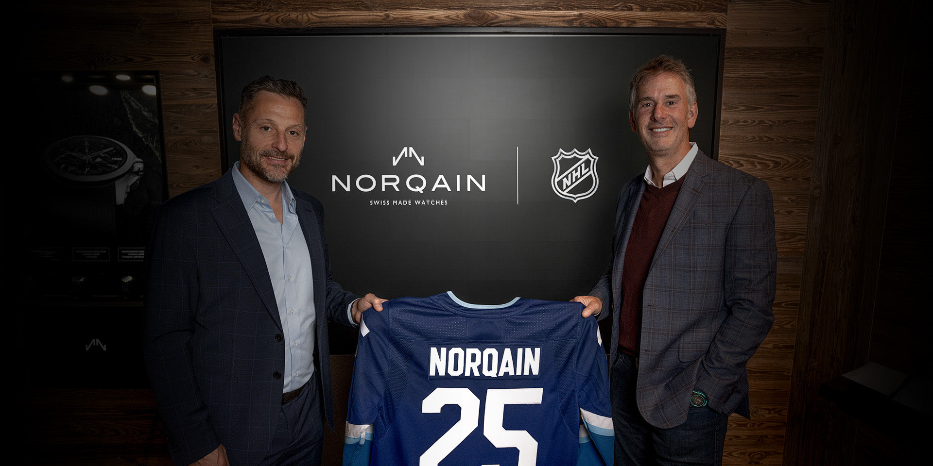 NORQAIN and NATIONAL HOCKEY LEAGUE announce landmark multiyear international partnership naming the swiss watchmaker the official luxury sports watch of the NHL