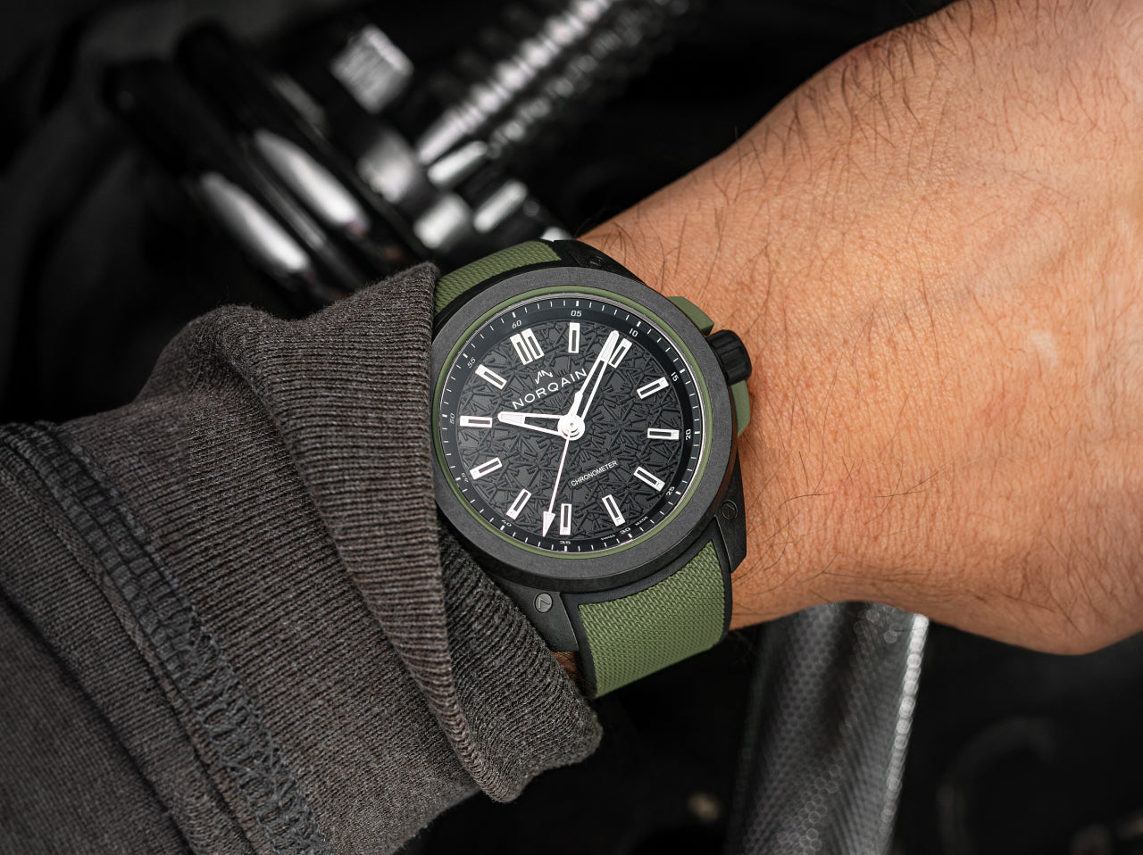 Wild One 42mm Khaki - NORQAIN