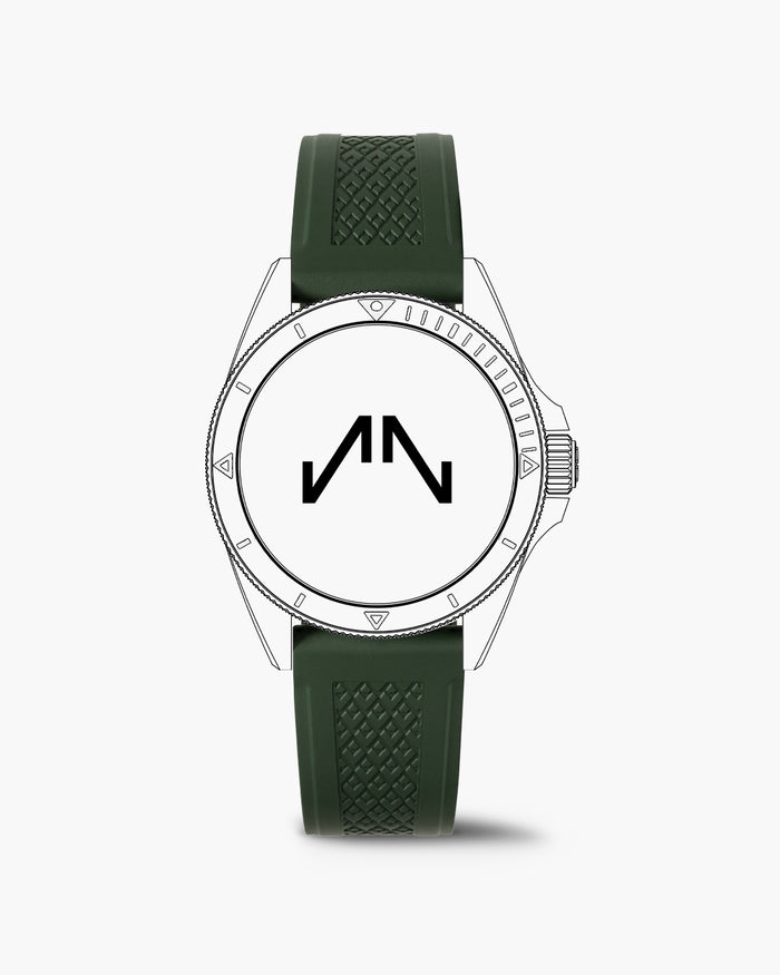 Dark Green Mountain Rubber Adventure