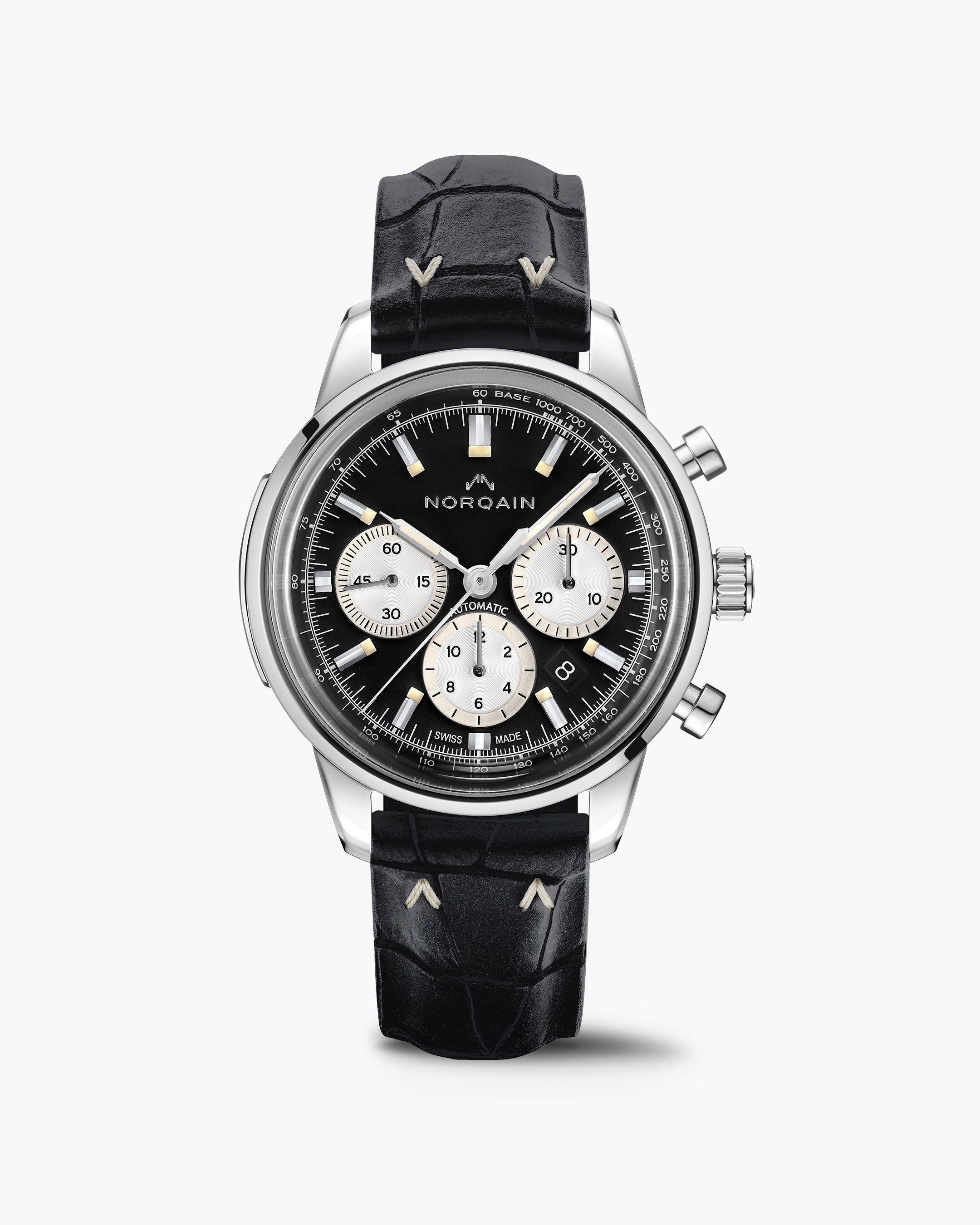 Freedom Chrono Black | NORQAIN Swiss Made Watches - NORQAIN
