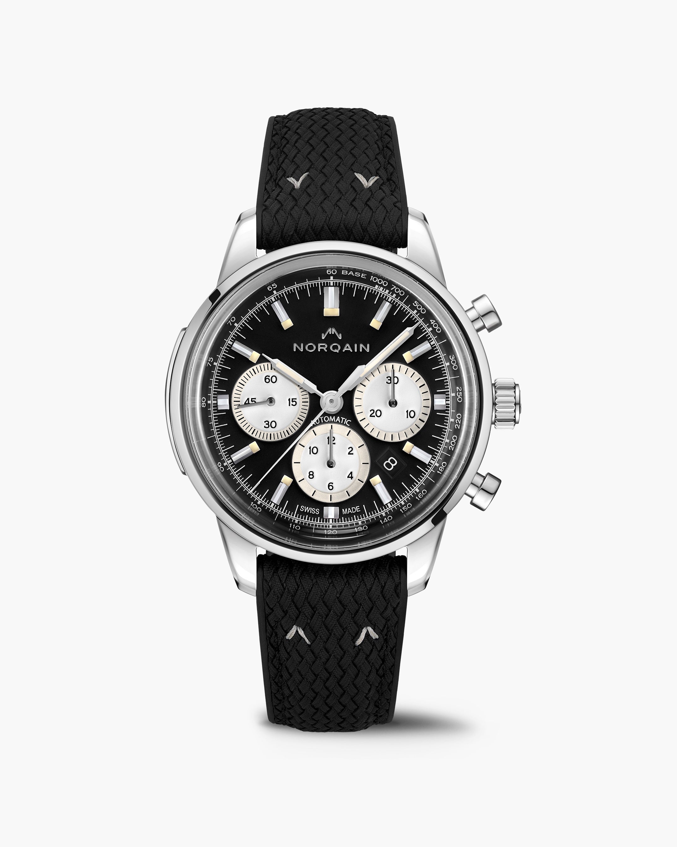 Freedom 60 Chrono 43mm Black | NORQAIN Swiss Made Watches - NORQAIN