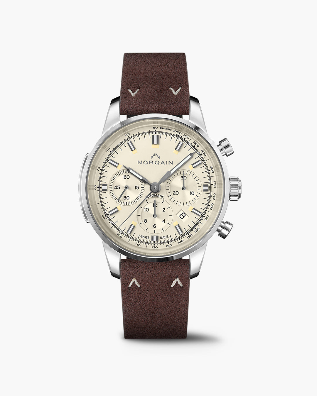 Freedom 60 Chrono 43mm Cream - NORQAIN