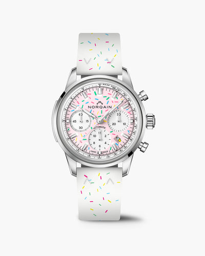 Freedom Chrono Enjoy Life "Sprinkles" Rubber Sprinkles Strap