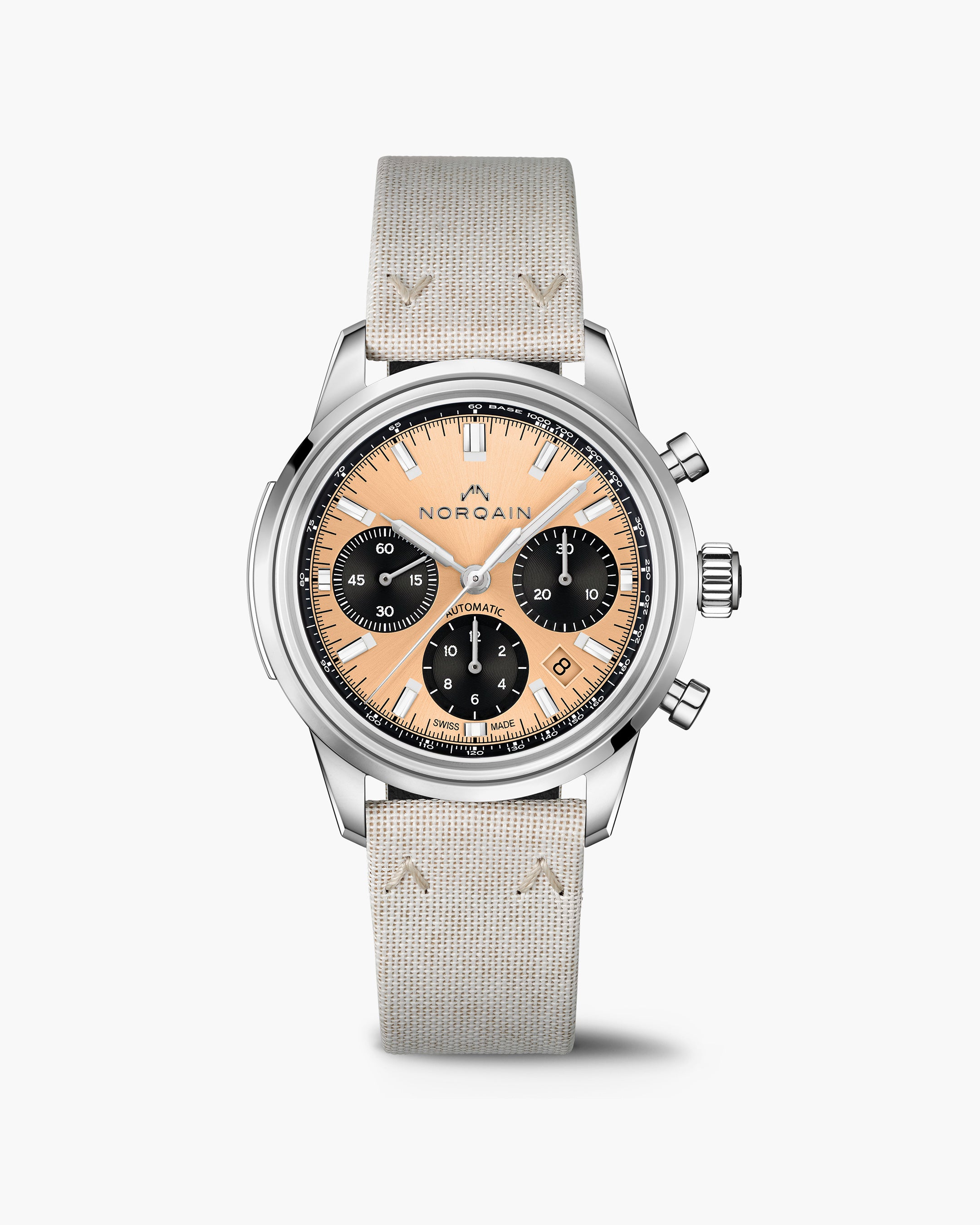 Freedom 60 Chrono 40mm Peach | NORQAIN Swiss Made Watches
