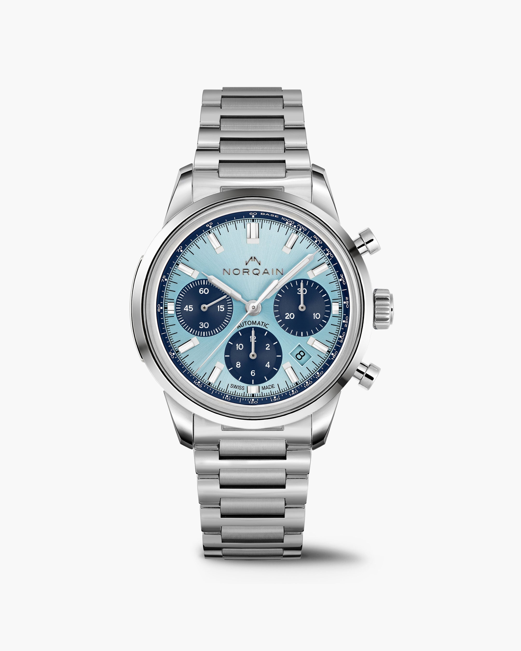 Freedom 60 Chrono 40mm Sky Blue - NORQAIN