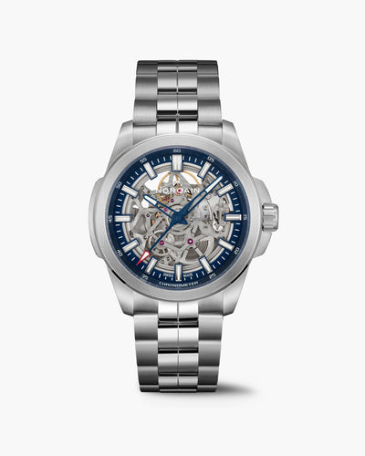 Independence Skeleton 42mm Blue Steel