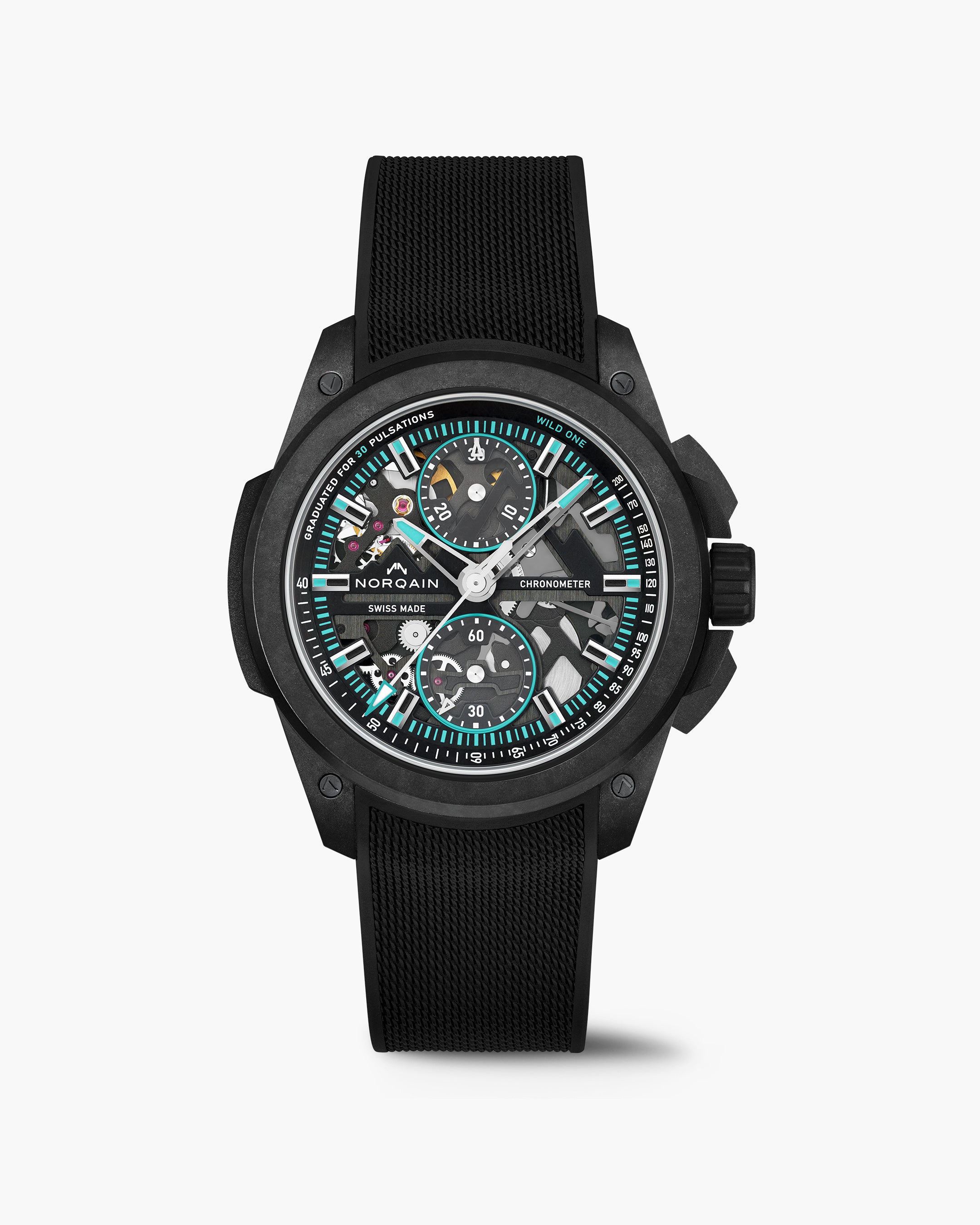 Wild ONE Skeleton Chrono | NORQAIN Swiss Made Watches - NORQAIN