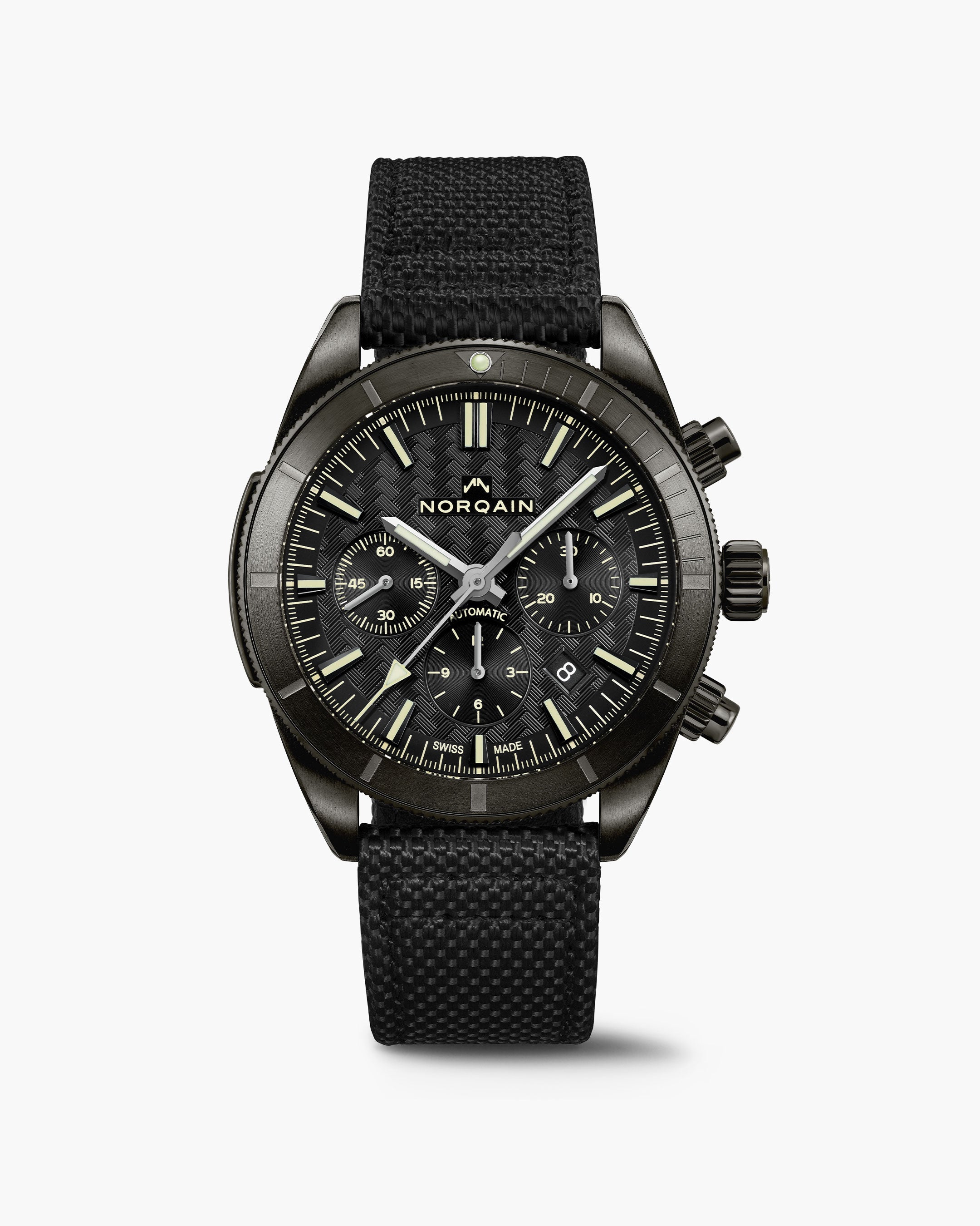 Chrono all black croco online