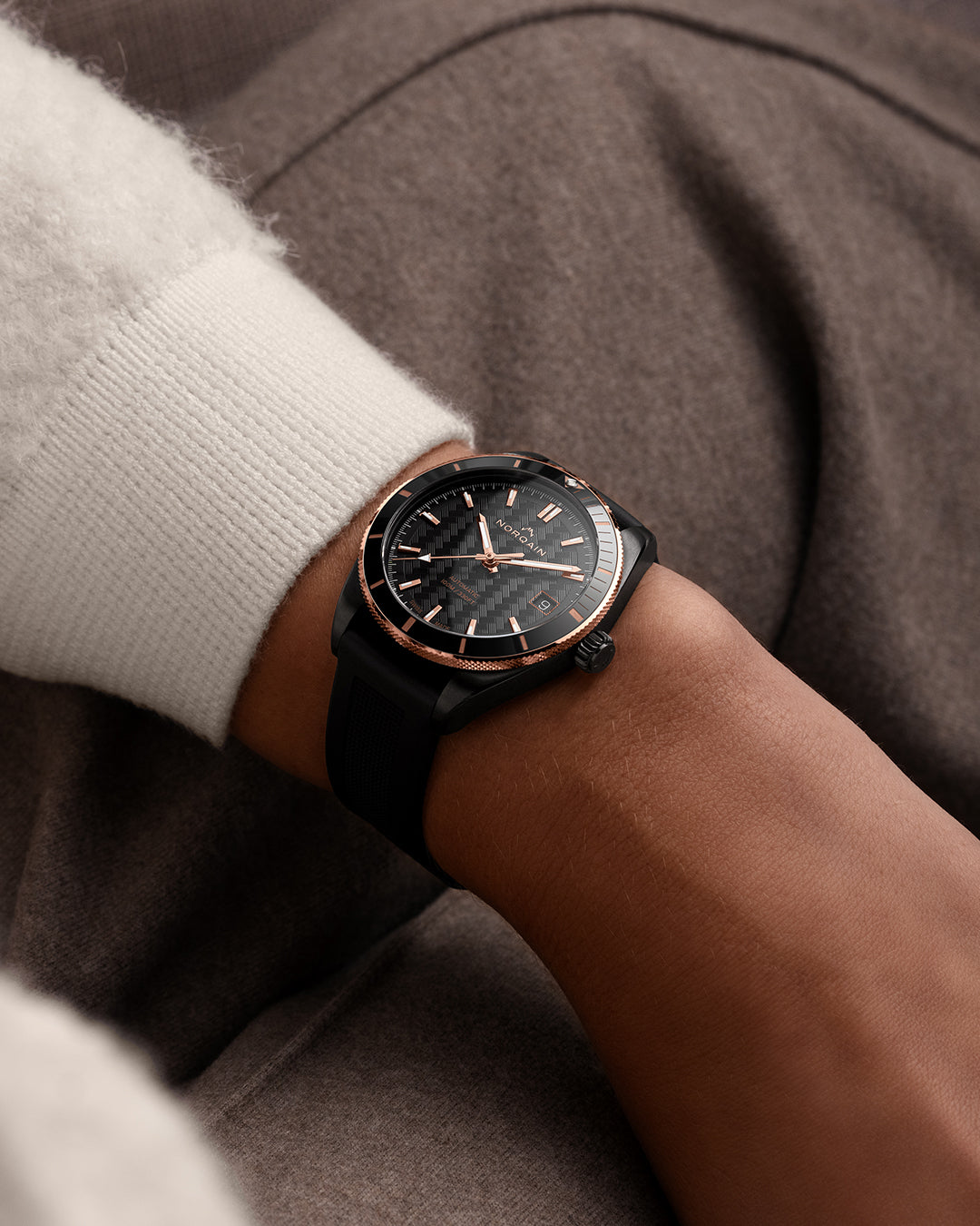 Adventure Sport 37mm DLC Gold | NORQAIN Swiss Made Watches