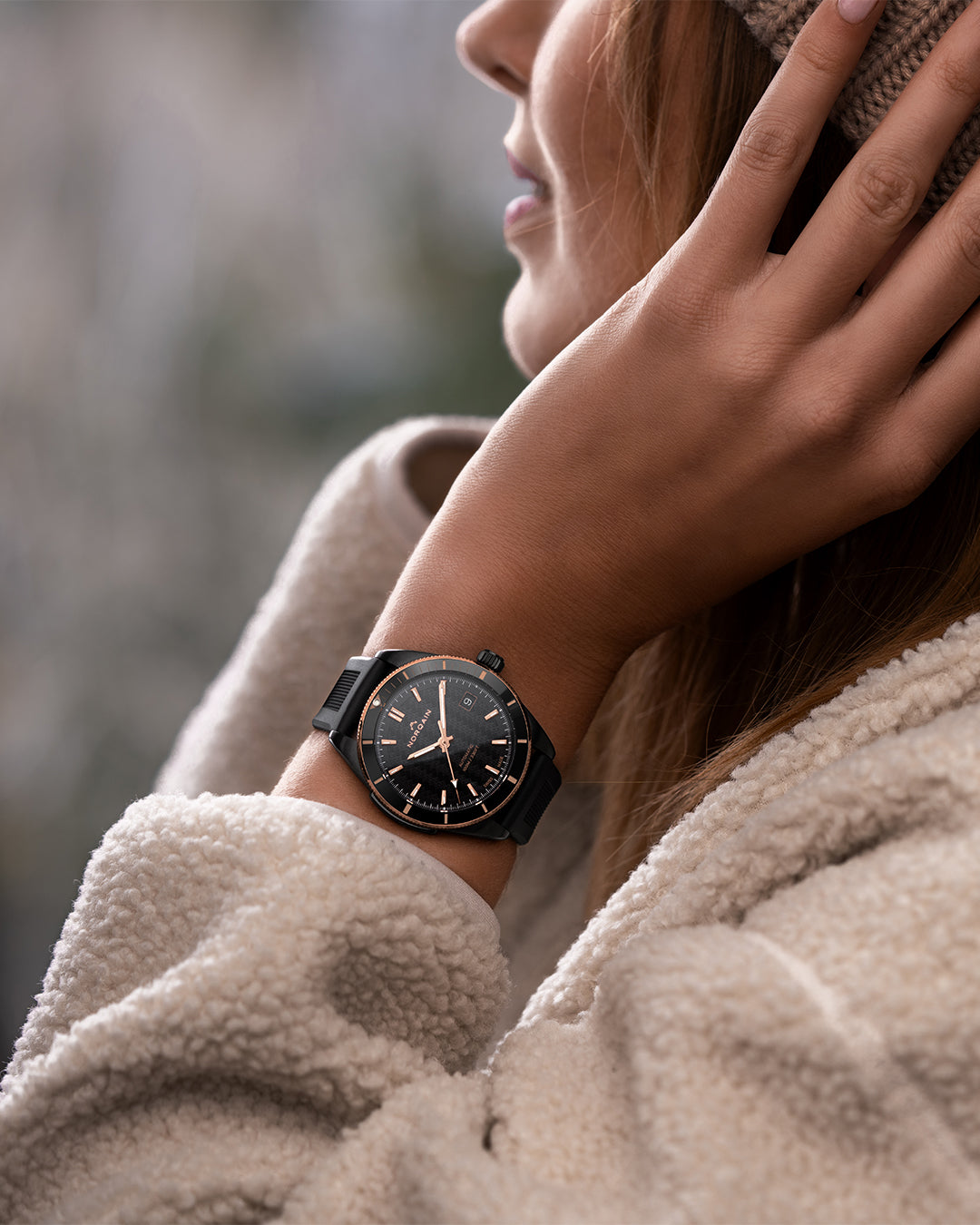 Adventure Sport 37mm DLC Gold | NORQAIN Swiss Made Watches - NORQAIN