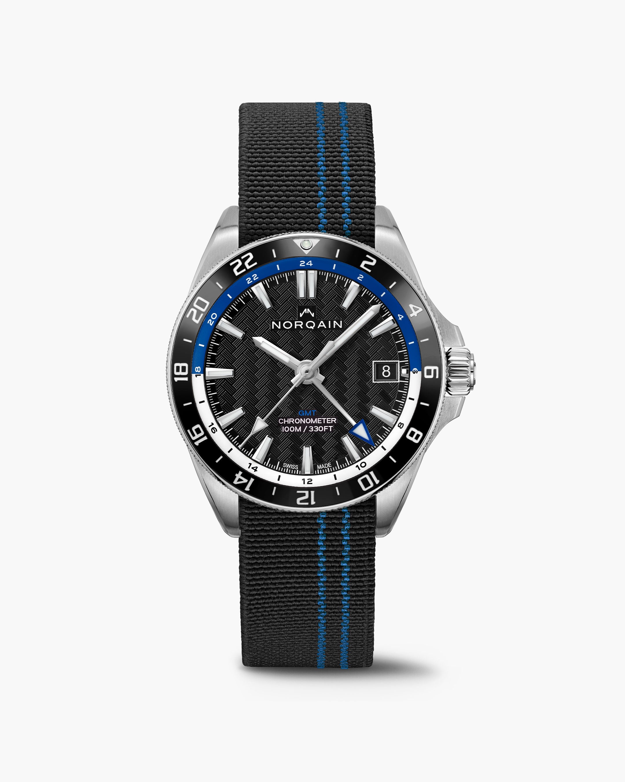 Neverest GMT 41mm Blue - NORQAIN