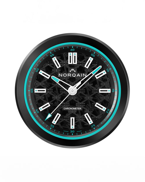 NORQAIN Wallclock Turquoise