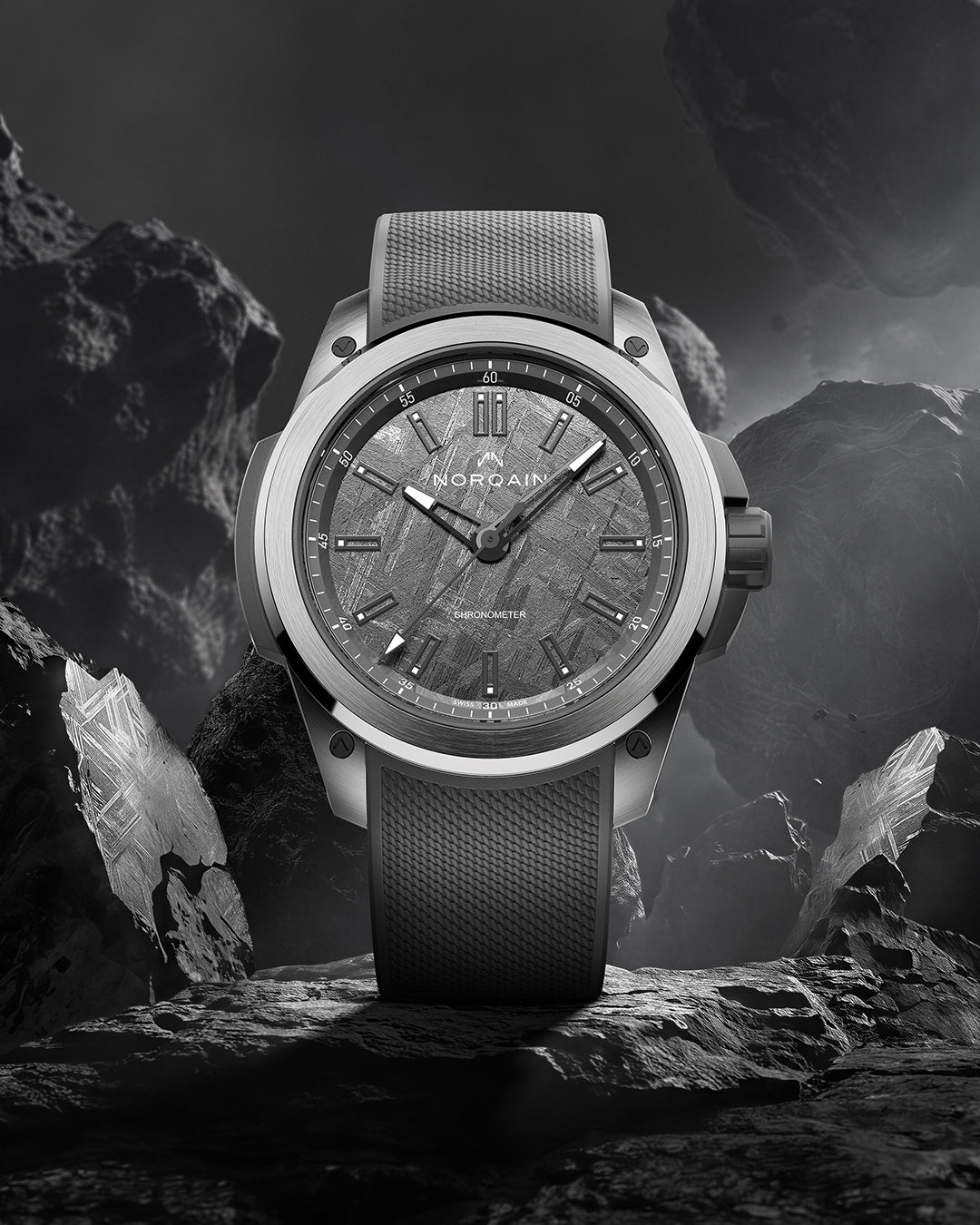 Wild ONE Meteorite Titanium | NORQAIN Swiss Made Watches - NORQAIN