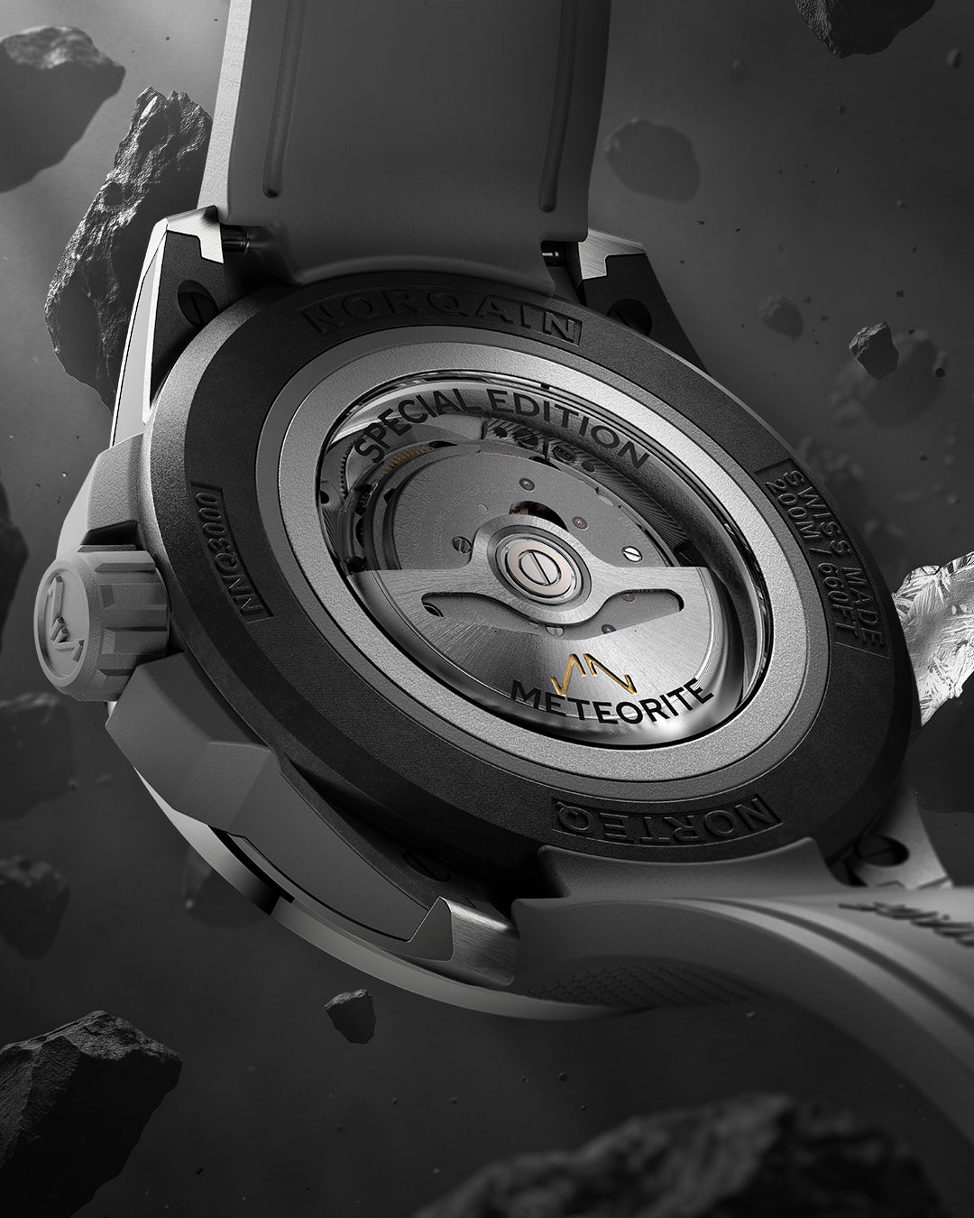 Wild ONE Meteorite Titanium | NORQAIN Swiss Made Watches - NORQAIN
