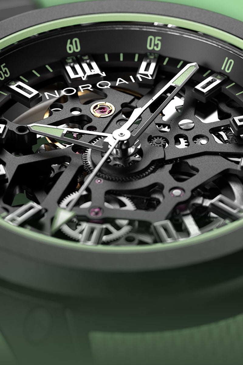 Wild ONE Skeleton Limited Edition Mint | NORQAIN Swiss Made Watches ...