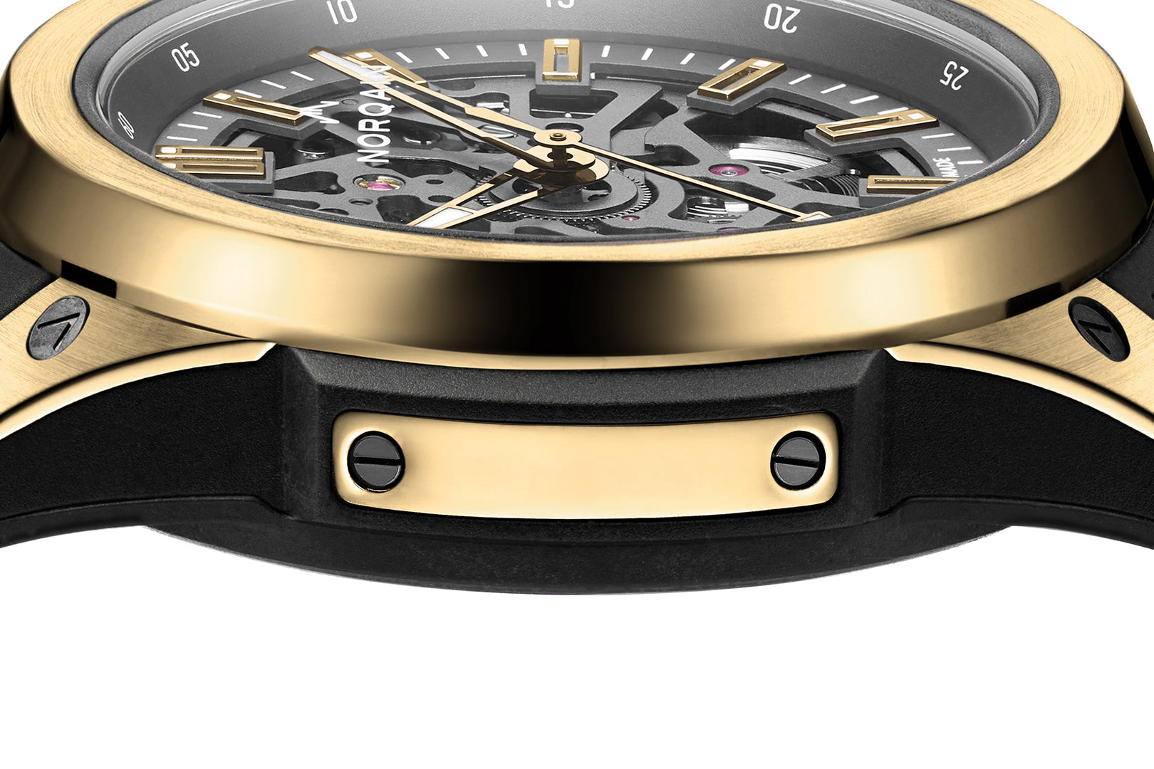 Wild ONE Skeleton 39mm Yellow Gold Limited Edition | NORQAIN Swiss