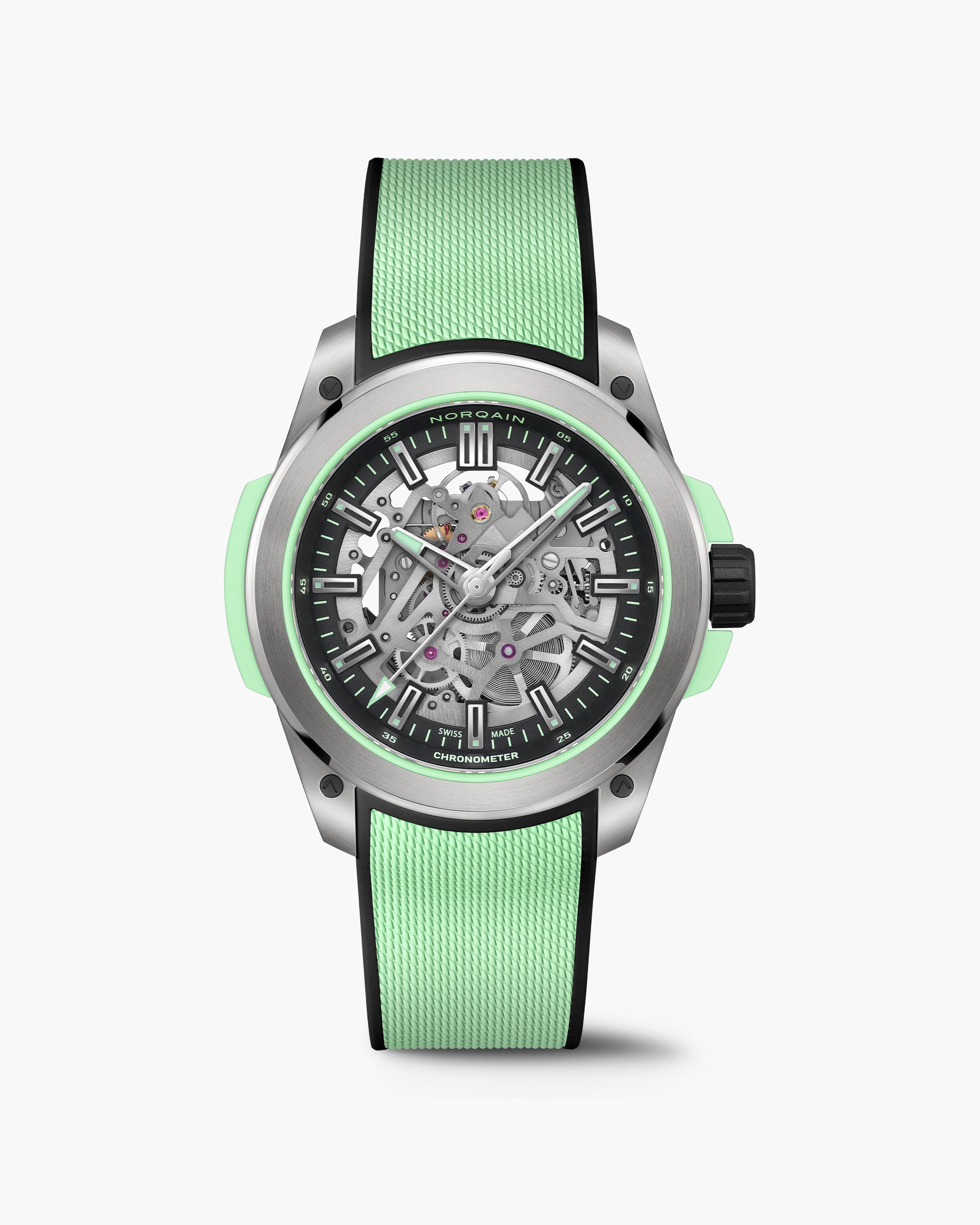 Wild ONE Skeleton Titanium | NORQAIN Swiss Made Watches - NORQAIN