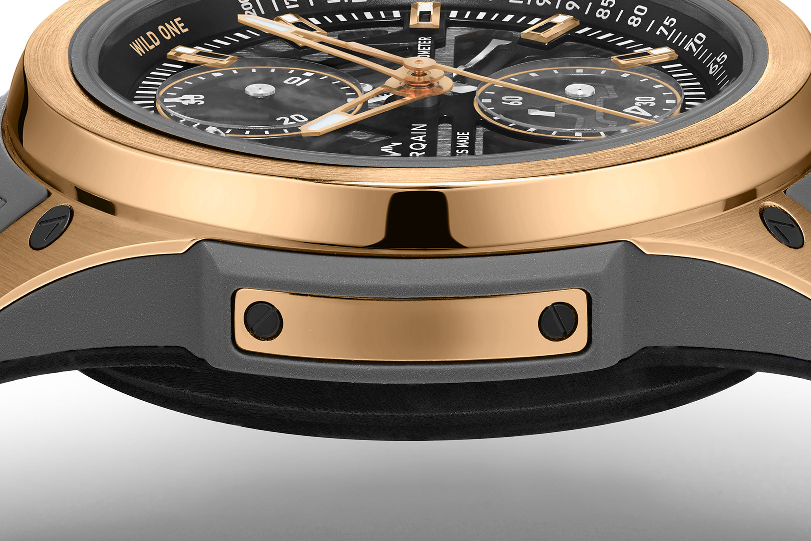 Wild ONE Skeleton Chrono Red Gold Limited Edition | NORQAIN Swiss