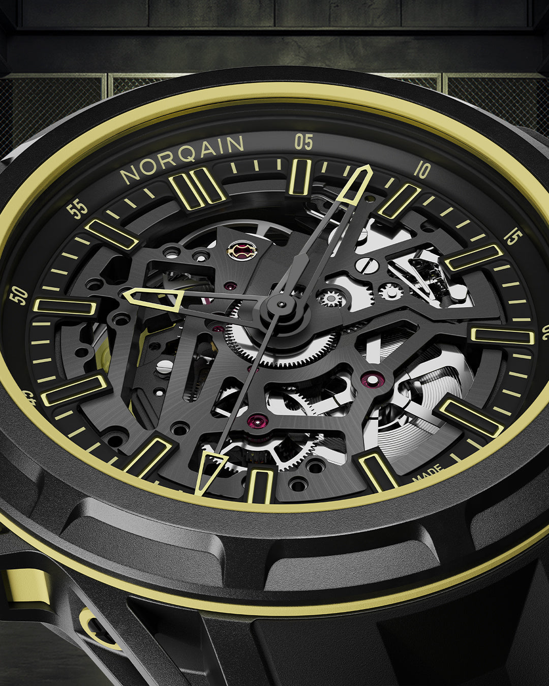 Wild ONE Skeleton X-Lite Limited Edition | NORQAIN Swiss Made