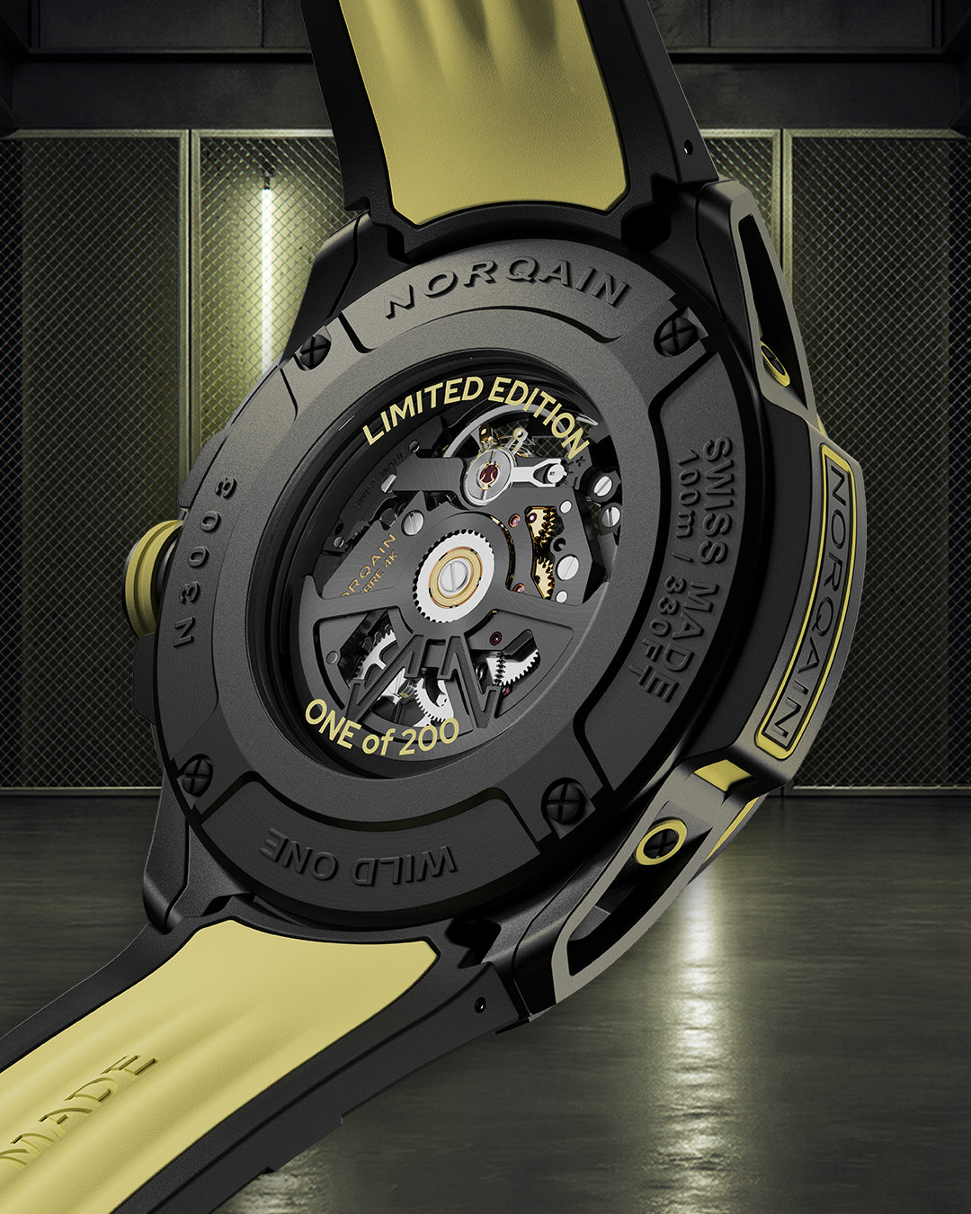 Wild ONE Skeleton X-Lite Limited Edition | NORQAIN Swiss Made
