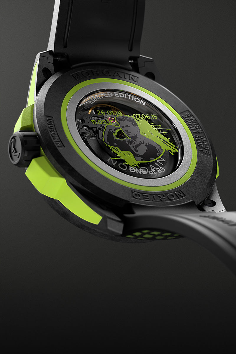 ZALEM　リンリン&ボルサリーノ英語 NORQAIN INTRODUCES 78-GRAM WILD ONE WITH SKELETONISED