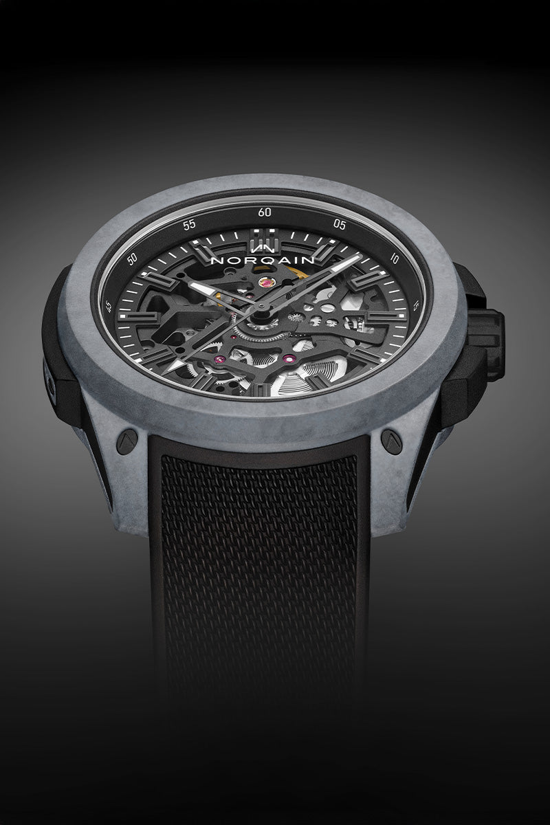 Wild ONE Skeleton 42mm Grey | NORQAIN Swiss Made Watches - NORQAIN